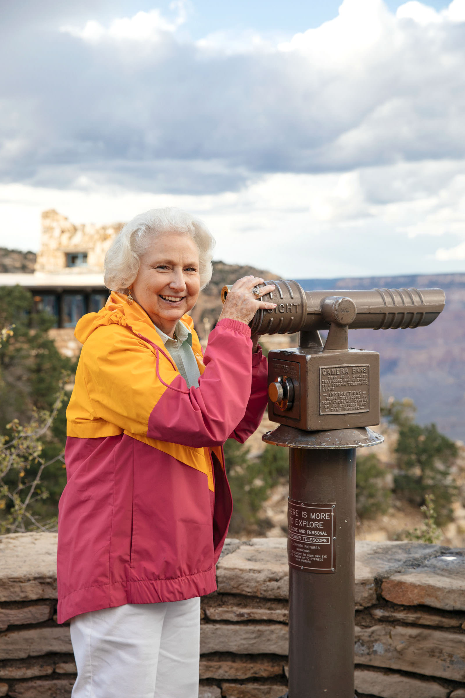 Kathy Young in Grand Canyon National Park, Arizona.