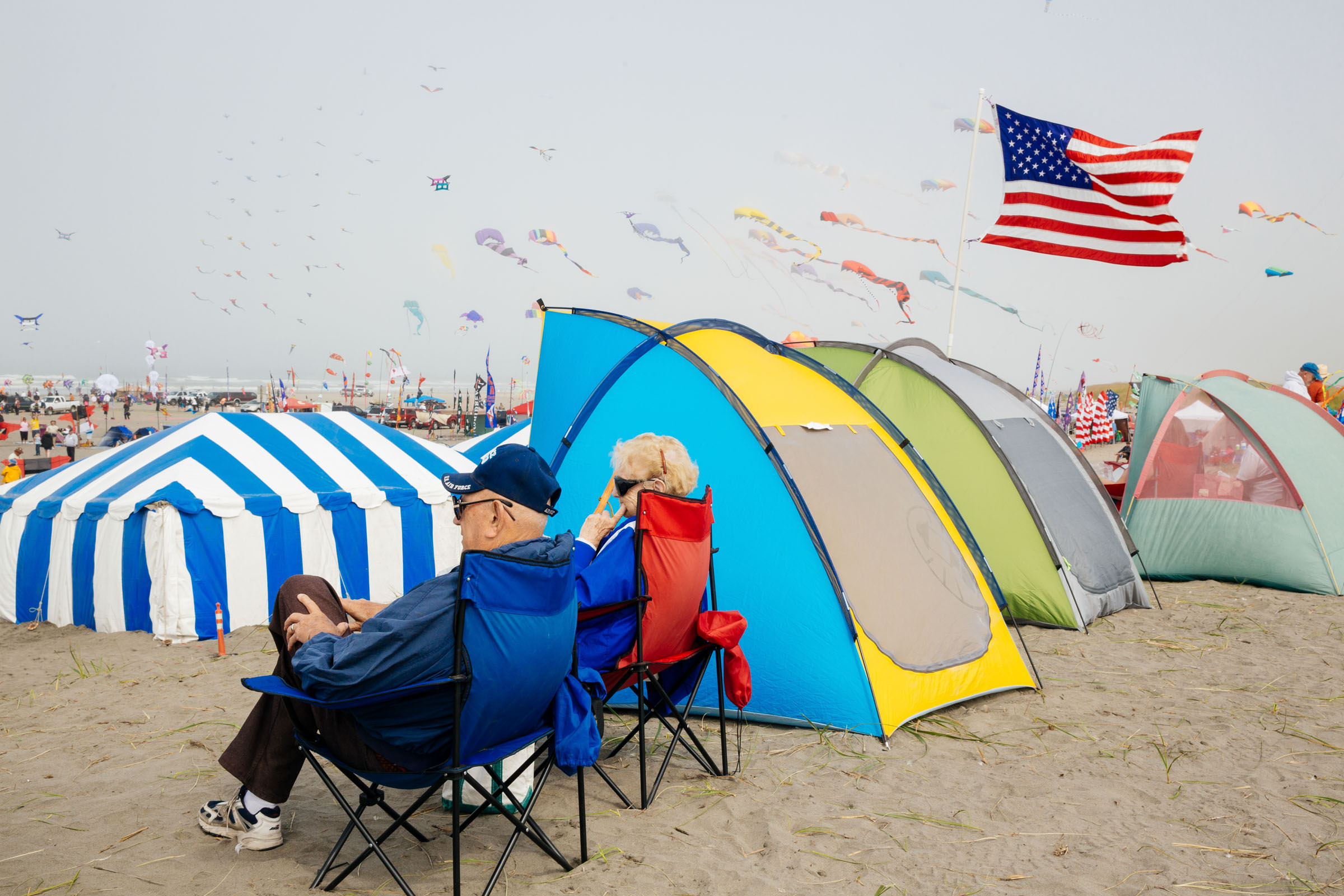 Kite Festival, Long Beach, Washington.