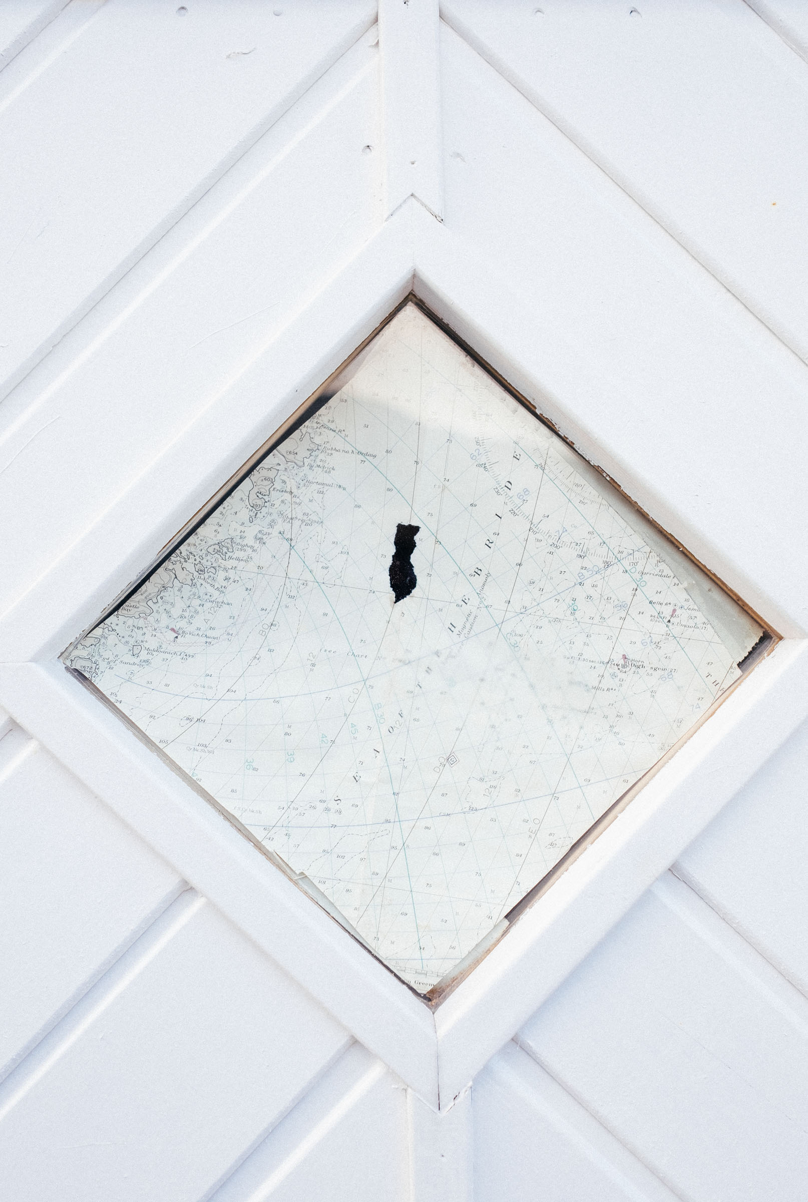Home detail on an island in West Sweden.